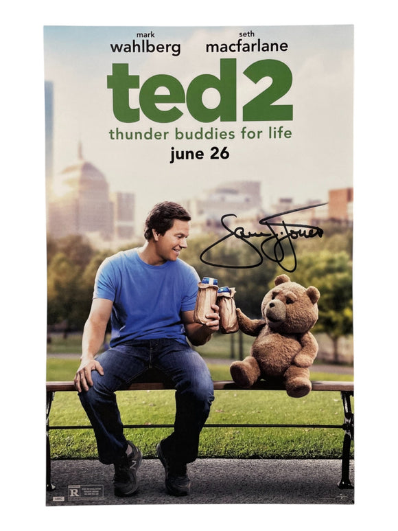 Sam Jones Ted 2 Signed 11x17 Poster