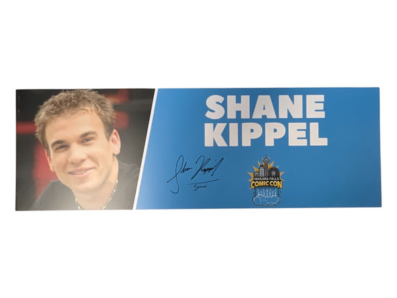 Shane Kippel Degrassi: The Next Generation Signed Nameplate