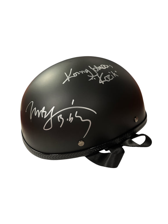 Multiple Autographed Sons of Anarchy Motorcycle Helmut