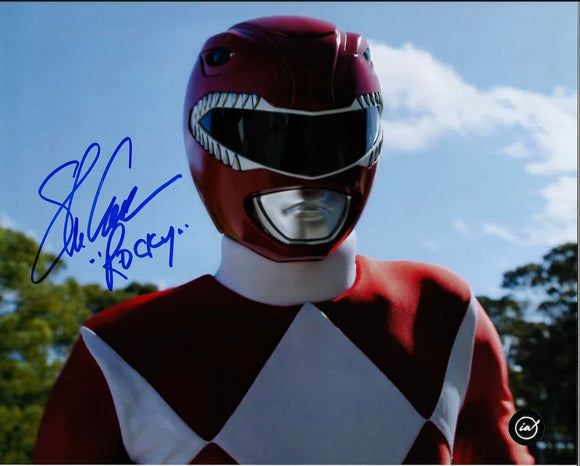 Steve Cardenas Autographed Mighty Morphin Power Rangers 8x10 Photo 1