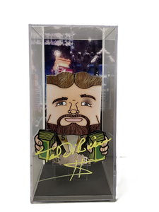 Ted DiBiase "The Million Dollar Man"  WWE Hall of Famer Autographed Blockheadz