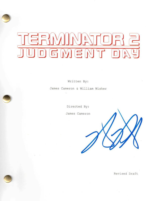 Robert Patrick Terminator 2: Judgement Day Script Cover