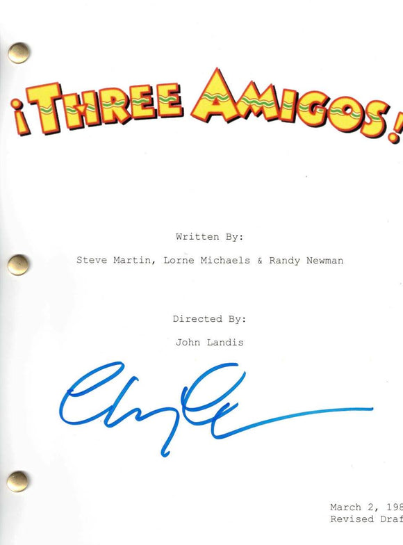 Legendary Comedian Chevy Chase Three Amigos replica Script Cover