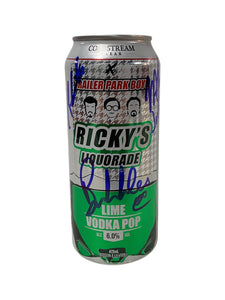 Trailer Park Boys Ricky's Liquorade Triple Signed Can