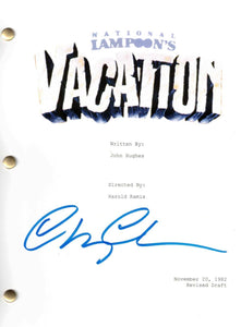 Legendary Comedian Chevy Chase National Lampoon's Vacation replica Script Cover