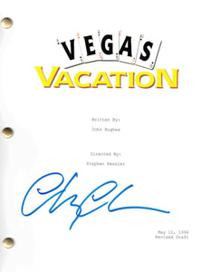 Legendary Comedian Chevy Chase Vegas Vacation Script Cover