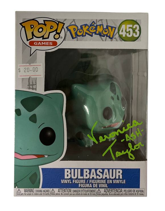 Veronica Taylor Autographed Bulbasaur Funko