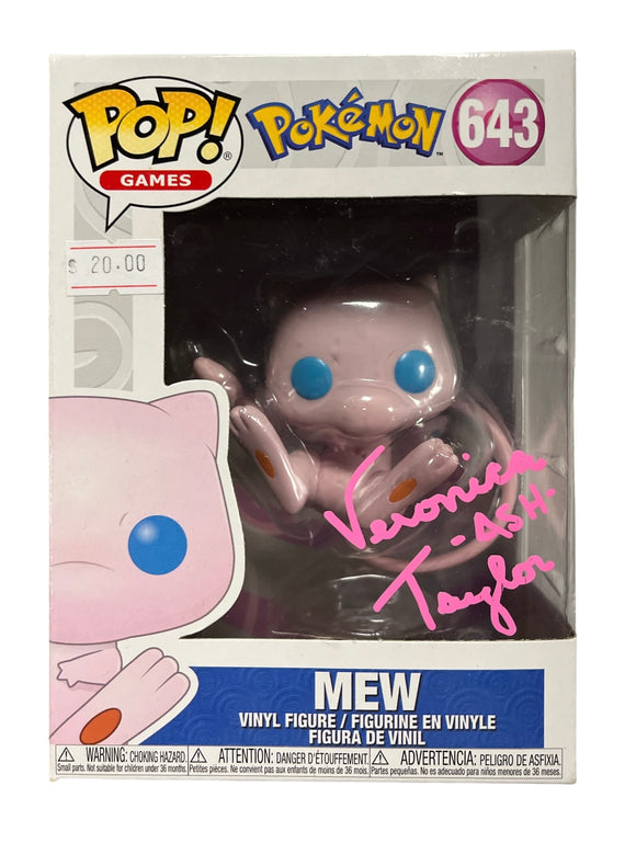 Veronica Taylor Autographed Mew Funko