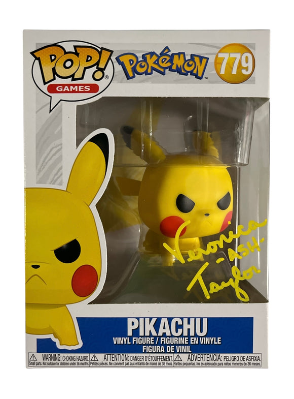 Veronica Taylor Autographed Pikachu Funko