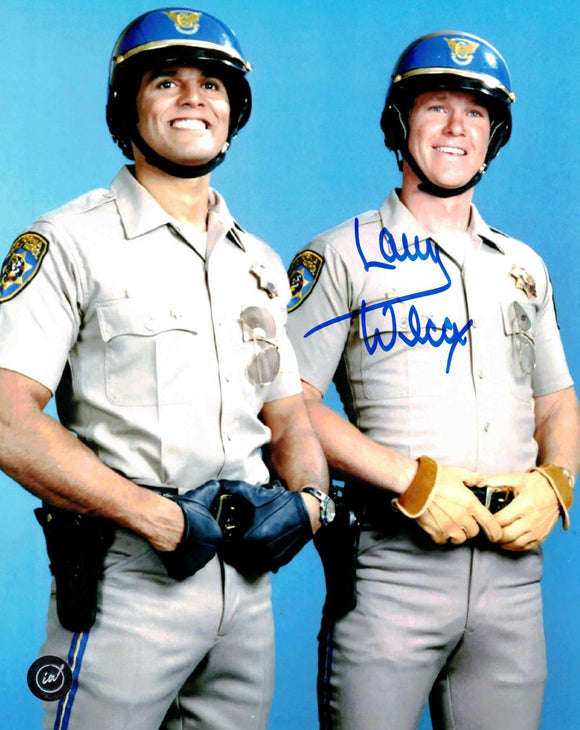 Larry Wilcox CHiPs Autographed 8x10 Photo