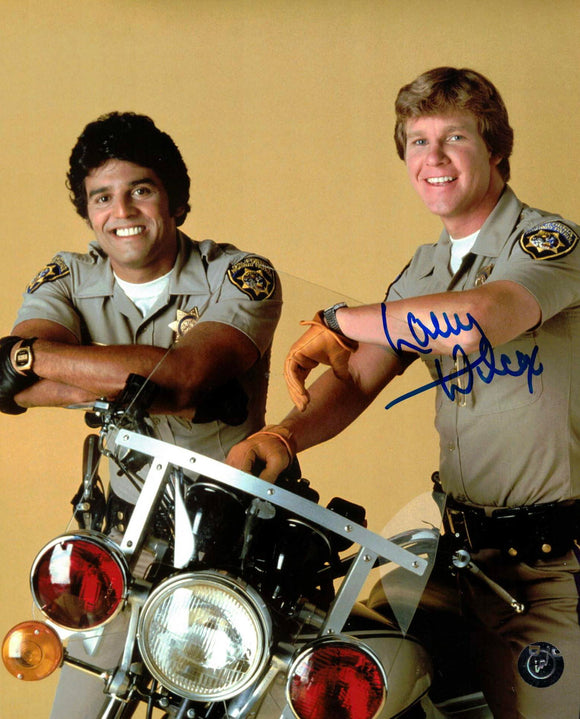 Larry Wilcox CHiPs Autographed 8x10 Photo