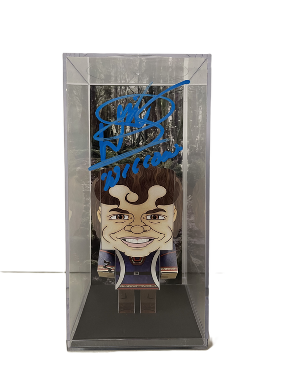 Warwick Davis Willow Autographed Blockheadz