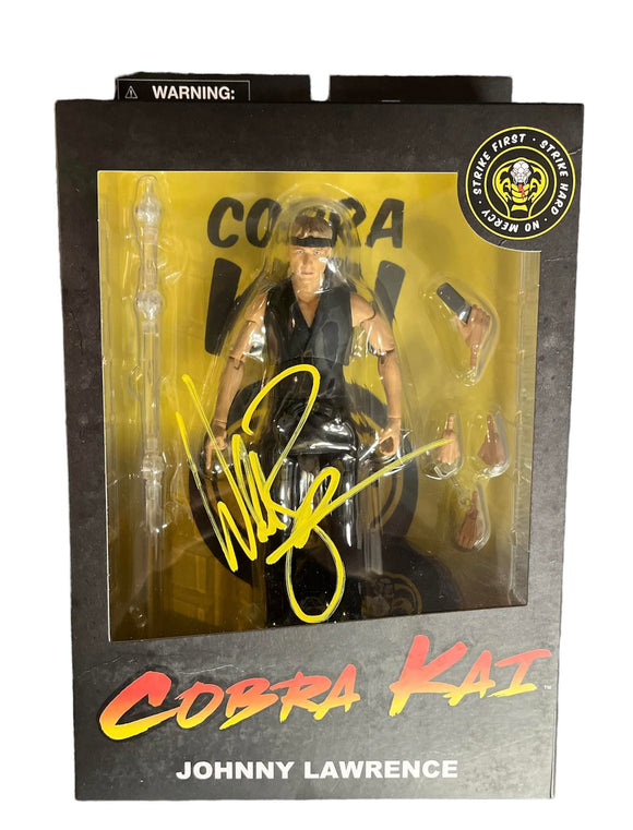 William Zabka Autographed Cobra Kai Figure
