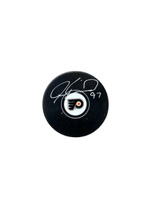 Jeremy Roenick Autographed Philadelphia Flyers Puck