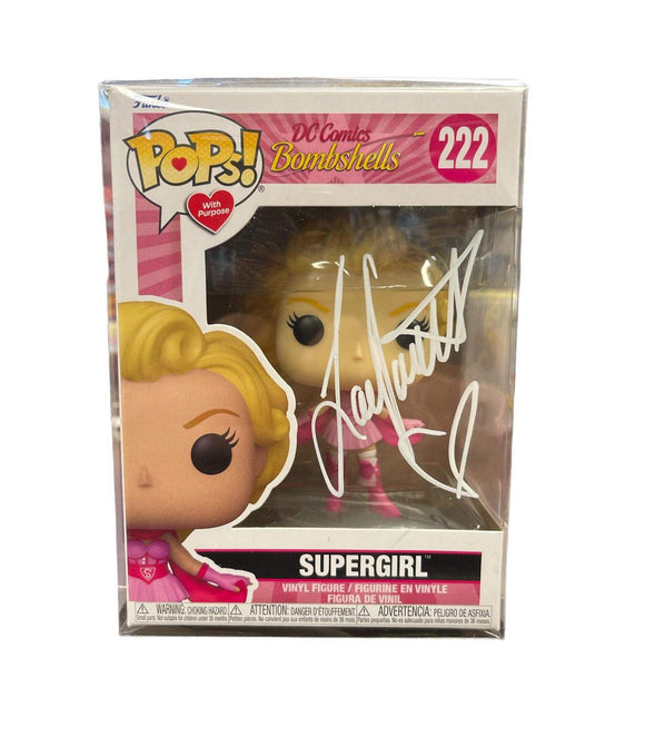 Laura Vandervoort Autographed Supergirl DC Bombshell Edition Funko Pop