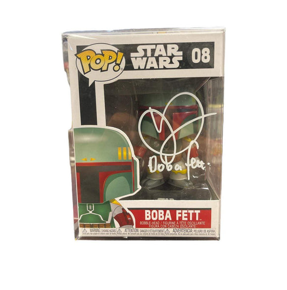 Daniel Logan Autographed Boba Fett Star Wars Funko Pop