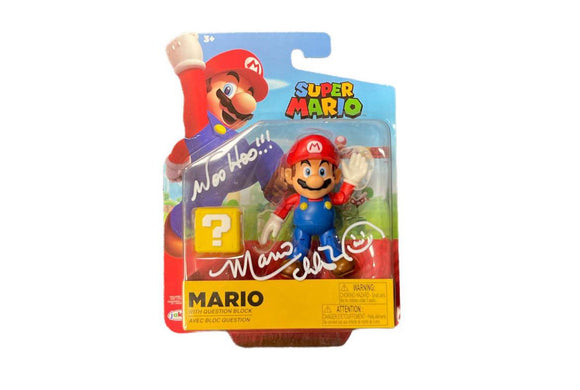 Charles Martinet Super Mario Autographed Figure