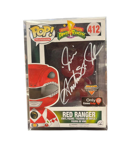 Austin St. John Red Ranger Autographed Power Rangers Funko Pop #412