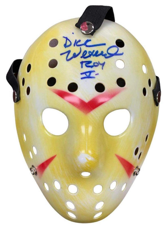 Dick Wieand Autographed Jason Voorhees Mask