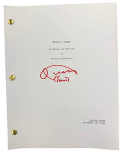 Quinn Lord Trick r' Treat Autographed Script Cover