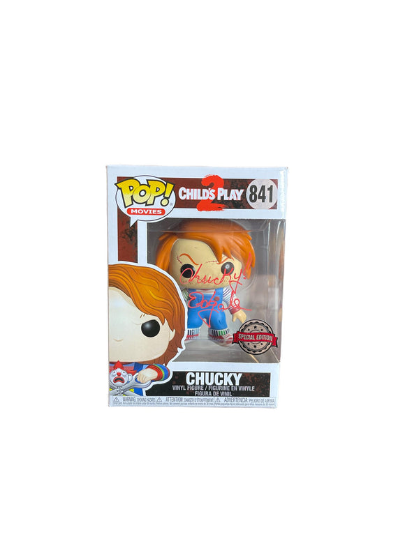 Ed Gale Autographed Child's Play 2 Funko Pop #841