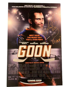 Kim Coates The Goon Autographed Poster