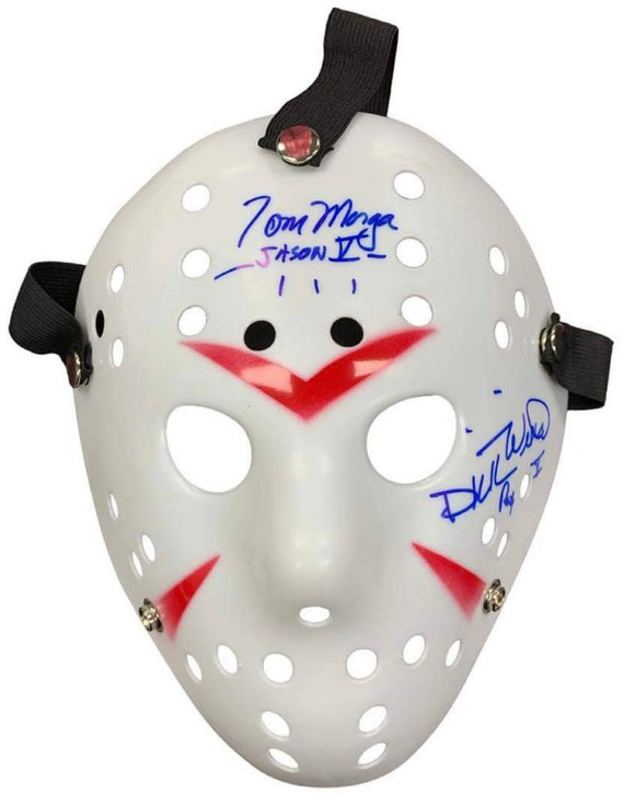 Tom Morga/Dick Wieand Autographed Jason Voorhees Mask