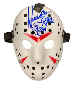 Warrington GIllette Autographed Jason Voorhees Mask