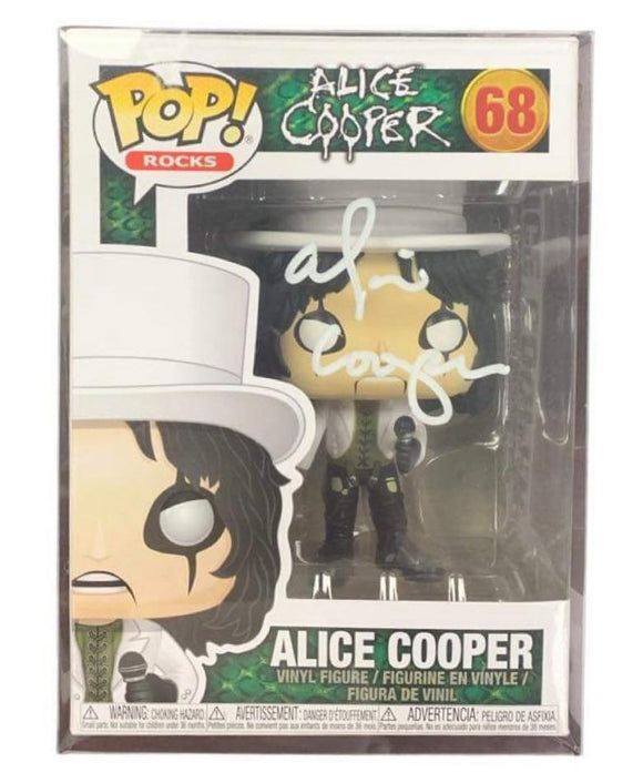 Alice Cooper Autographed Funko #68