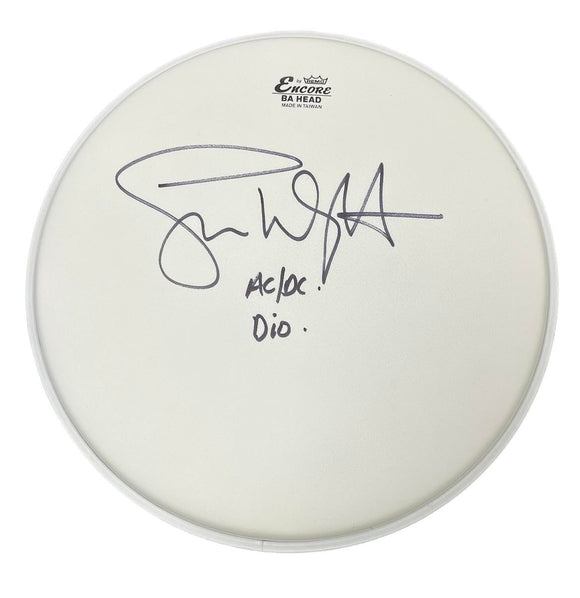Simon Wright AC/DC & Dio Drummer Autographed Authentic 11