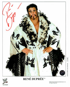 René Duprée WWE WWF Attitude Era Autographed 8x10 Photo