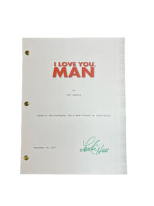 Lou Ferrigno Autographed I Love You Man Script