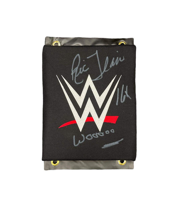 WWE Turnbuckle Pad Autographed by the Nature Boy Ric Flair