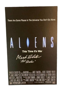 Mark Rolston Aliens Autographed Poster