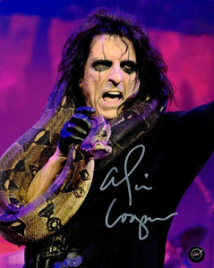 Alice Cooper Autographed 8x10