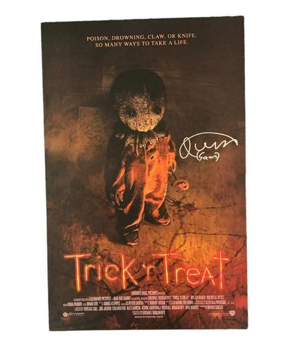 Quinn Lord Trick 'r Treat Autographed Poster