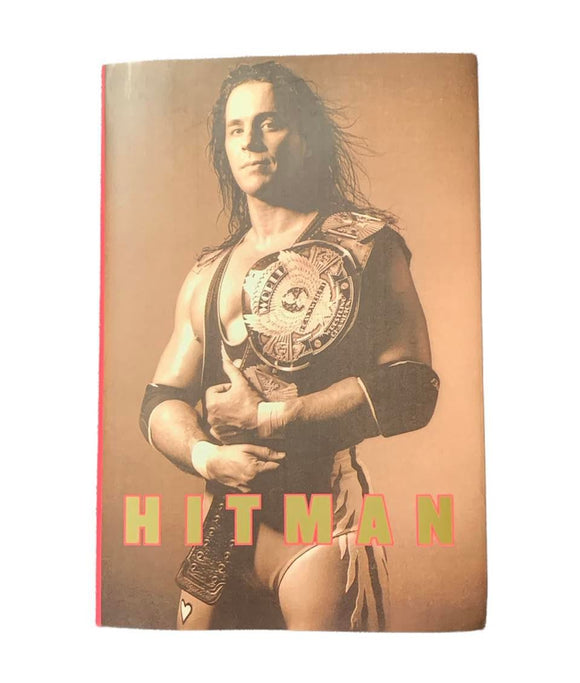 Bret Hitman Hart Autographed Book