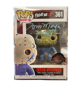 Tom Morga Jason Voorhees Friday the 13th Autographed Funko #361