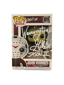 Warrington Gillette Friday the 13th Autographed Funko Pop Jason Voorhees