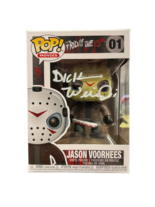 Dick Wieand Friday the 13th Autographed Funko Pop Jason Voorhees