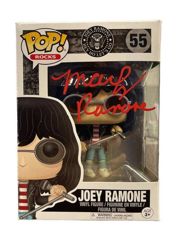 Marky Ramone The Ramones Autographed Joey Ramone Pop! Funko Rocks