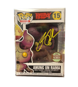 Ron Perlman Hellboy Autographed Funko Pop #15