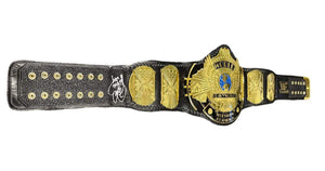 WWF Championship Replica Belt Autographed by Mick Foley