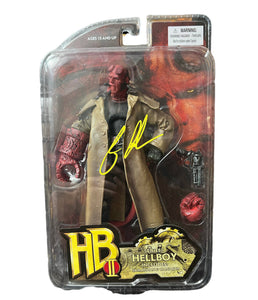 Ron Perlman Hellboy Autographed Action Figure