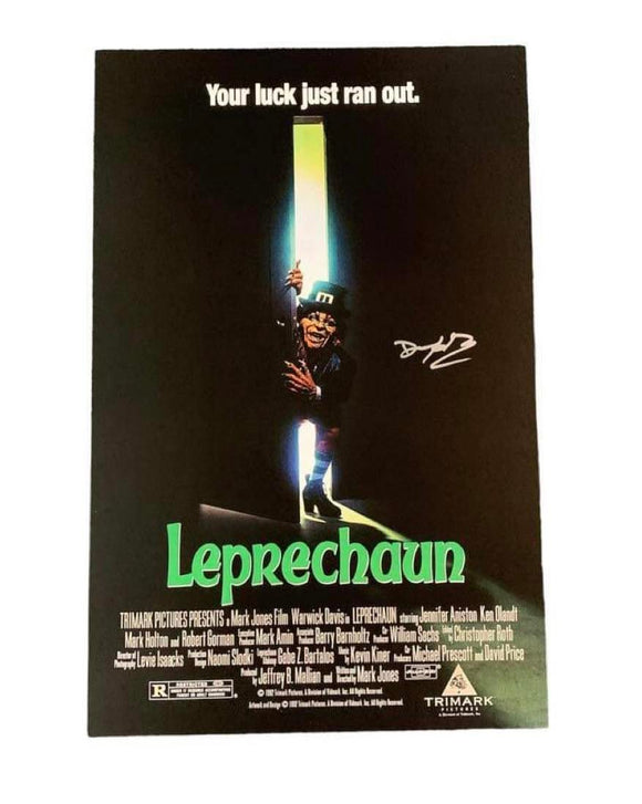 Deep Roy Leprechaun Autographed Poster