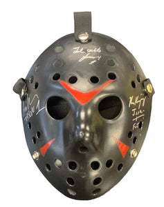 Ari Lehman/Ted White/Ken Kirzinger Autographed Jason Voorhees Mask