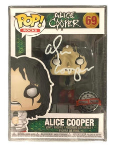 Alice Cooper Autographed Hot Topic Exclusive Funko #69