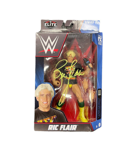 WWE Four Horsemen Elite Ric Flair Autographed Action Figure