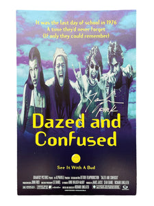 Dazed & Confused Mini Poster Autographed by Jason London