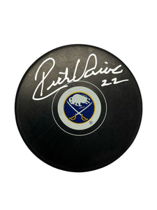 Rick Vaive Buffalo Sabres NHL Autographed Puck